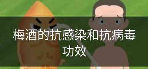 梅酒的抗感染和抗病毒功效